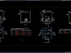 Download Connecting Valve Chamber Details DWG AutoCAD connecting valve chamber details