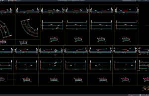 Download Curved Concrete Box Culvert Layout DWG AutoCAD curved concrete box culvert layout
