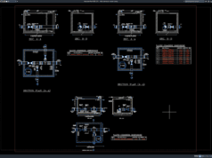 Download Detail Bak Katup DWG AutoCAD detail bak katup