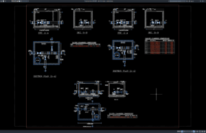 Download Detail Bak Katup DWG AutoCAD detail bak katup
