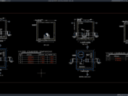 Download Detail Bak Katup Penghubung DWG AutoCAD detail bak katup penghubung