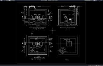 Download Detail Bak Katup Penguras DWG AutoCAD detail bak katup penguras