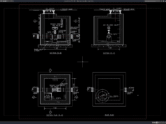 Download Detail Bak Katup Udara DWG AutoCAD detail bak katup udara