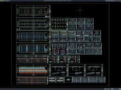 Download Detail Gambar Kerja Struktur Baja Lengkap DWG AutoCAD detail gambar kerja struktur baja lengkap