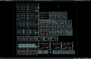 Download Detail Gambar Kerja Struktur Baja Lengkap DWG AutoCAD detail gambar kerja struktur baja lengkap