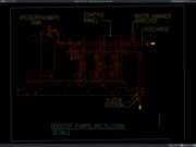 detail instalasi pompa booster