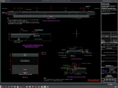 Download Detail Penampang Melintang Perkerasan Jalan DWG AutoCAD detail penampang melintang perkerasan jalan