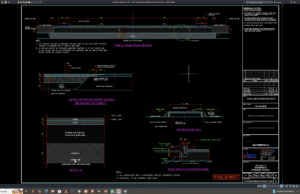 Download Detail Penampang Melintang Perkerasan Jalan DWG AutoCAD detail penampang melintang perkerasan jalan