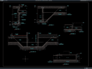 Download Detail Pondasi Beton Lift DWG AutoCAD detail pondasi beton lift