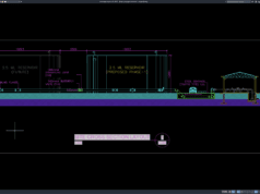 Download Detail Potongan Reservoir DWG AutoCAD detail potongan reservoir