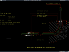 Download Detail Sambungan Pipa Air Minum ke Bangunan DWG AutoCAD detail sambungan pipa air minum ke bangunan