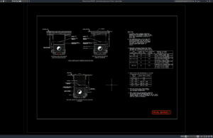 Download Detail Standar Galian Pipa Air Minum DWG AutoCAD detail standar galian pipa air minum