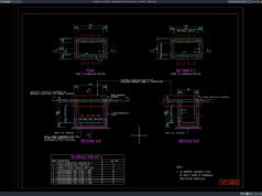 detail standar layout komunikasi jrc 4 manhole