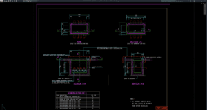 detail standar layout komunikasi jrc 4 manhole