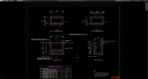 detail standar layout komunikasi jrc 4 manhole