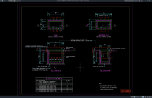 detail standar layout komunikasi jrc 4 manhole