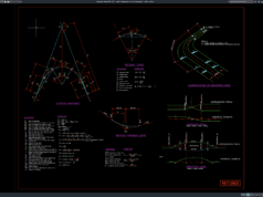 Download Detail Superelevasi Kurva Transisi Jalan DWG AutoCAD detail superelevasi kurva transisi jalan