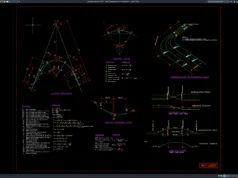 Download Detail Superelevasi Kurva Transisi Jalan DWG AutoCAD detail superelevasi kurva transisi jalan