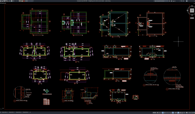 firefighting tank reinforcement details