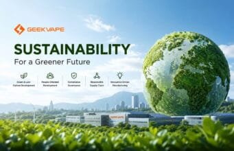 GEEKVAPE Merilis Laporan Keberlanjutan 2025, Menandai Satu Dekade Penciptaan Nilai Jangka Panjang geekvape sustainability