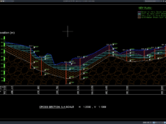 geotechnical cross section