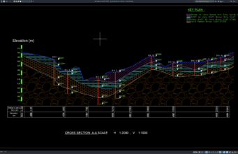 Download Geotechnical Cross Section DWG AutoCAD geotechnical cross section