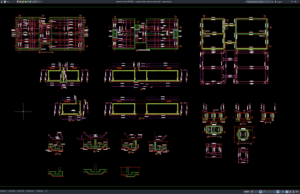 Download Irrigation Tank Reinforcement Details DWG AutoCAD irrigation tank reinforcement details