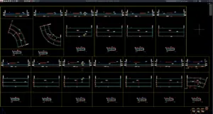 layout beton box culvert lengkung