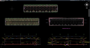 layout penerangan dan daya gudang