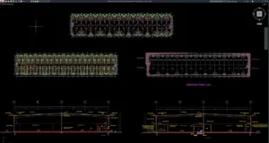 layout penerangan dan daya gudang