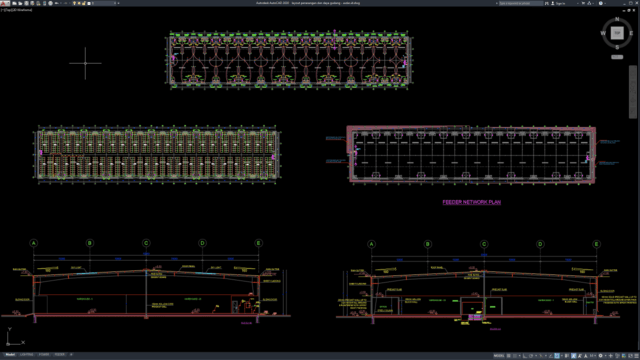 layout penerangan dan daya gudang layout penerangan dan daya gudang