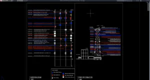 layout tampak lokasi antena bandara