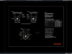 Download Potable Water Supply Trench Details DWG AutoCAD potable water supply trench details