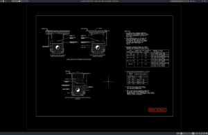Download Potable Water Supply Trench Details DWG AutoCAD potable water supply trench details