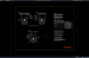 Download Potable Water Supply Trench Details DWG AutoCAD potable water supply trench details