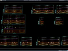 Download Profil Memanjang Jaringan Air Limbah dan Drainase DWG AutoCAD profil memanjang jaringan air limbah dan drainase