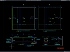 Download Sewage Holding Tank Sections Details DWG AutoCAD sewage holding tank sections details