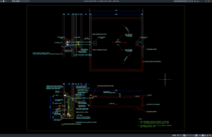 Download Sewage Lifting Station Details DWG AutoCAD sewage lifting station details