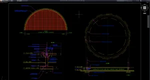 tank foundation reinforcement details