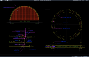 tank foundation reinforcement details