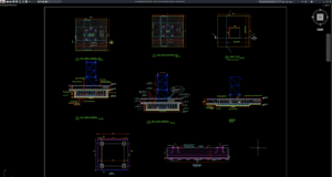 tower crane foundation details