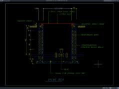 Download Valve Box Section Details DWG AutoCAD valve box section details