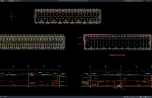 Download Warehouse Full Lighting and Power Layout DWG AutoCAD warehouse full lighting and power layout