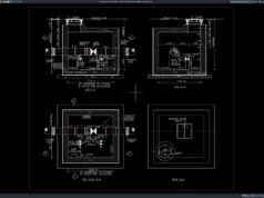Download Washout Valve Chamber Details DWG AutoCAD washout valve chamber details