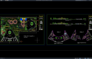 Download Botanical Park Workshop Details DWG AutoCAD botanical park workshop details