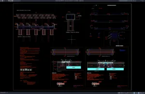 Download Bridge Beam Bent Reinforcement Details DWG AutoCAD bridge beam bent reinforcement details