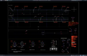 Download Bridge Prestress Beam Reinforcement Details DWG AutoCAD bridge prestress beam reinforcement details