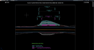 deep excavation slope protection plan