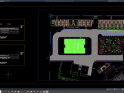 Download Denah dan Potongan Lapangan Sepak Bola DWG AutoCAD denah dan potongan lapangan sepak bola