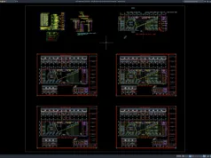 Download Denah dan Skema Instalasi Listrik Showroom DWG AutoCAD denah dan skema instalasi listrik showroom